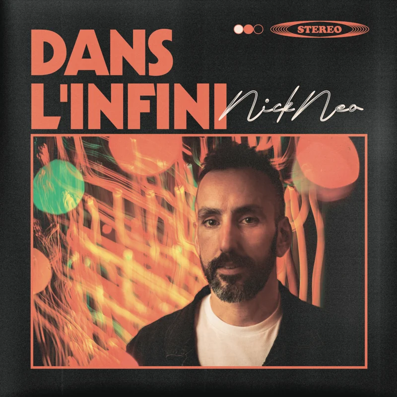 Pochette de Dans l’infini, par Nick Neo.